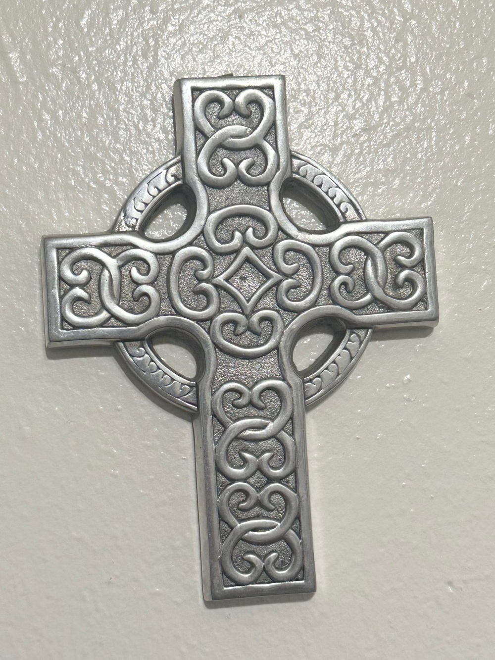 Cross Crucifix Celtic Circle Of Life Cross Solid Metal